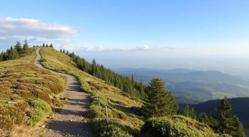 planinarska ruta do Midžora